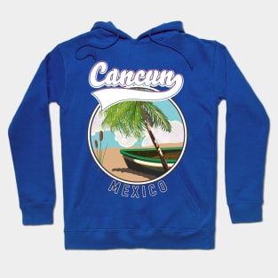 Cancun Mexico travel logo Hoodie